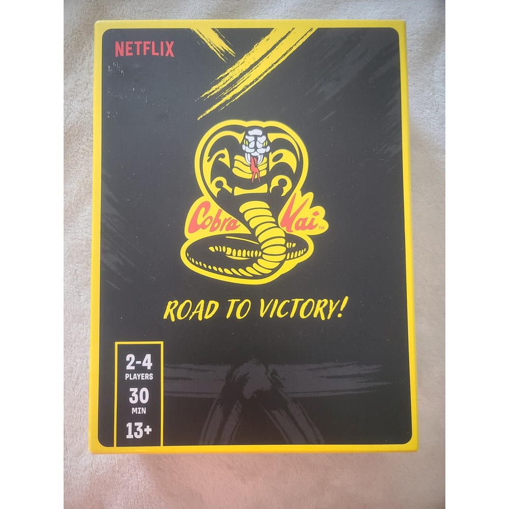 Cobra Kai Road to Victory Board Game Netflix Mixlore Asmodee Karate Strategy